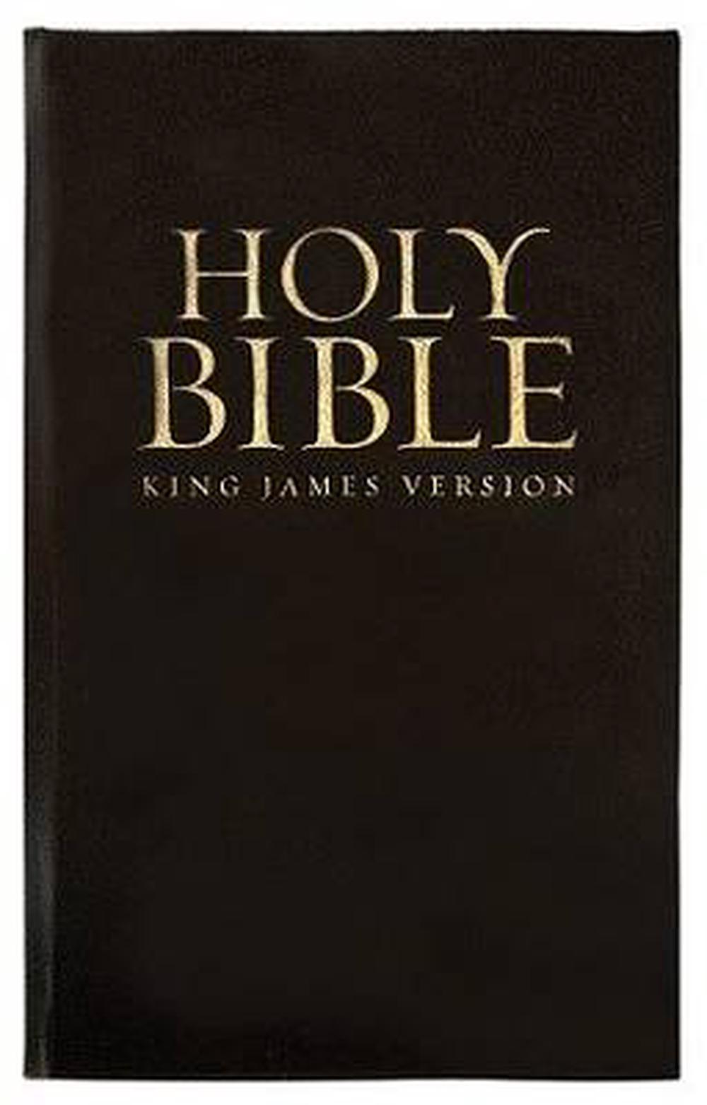 KJV Pew Bible, Black - Re-vived