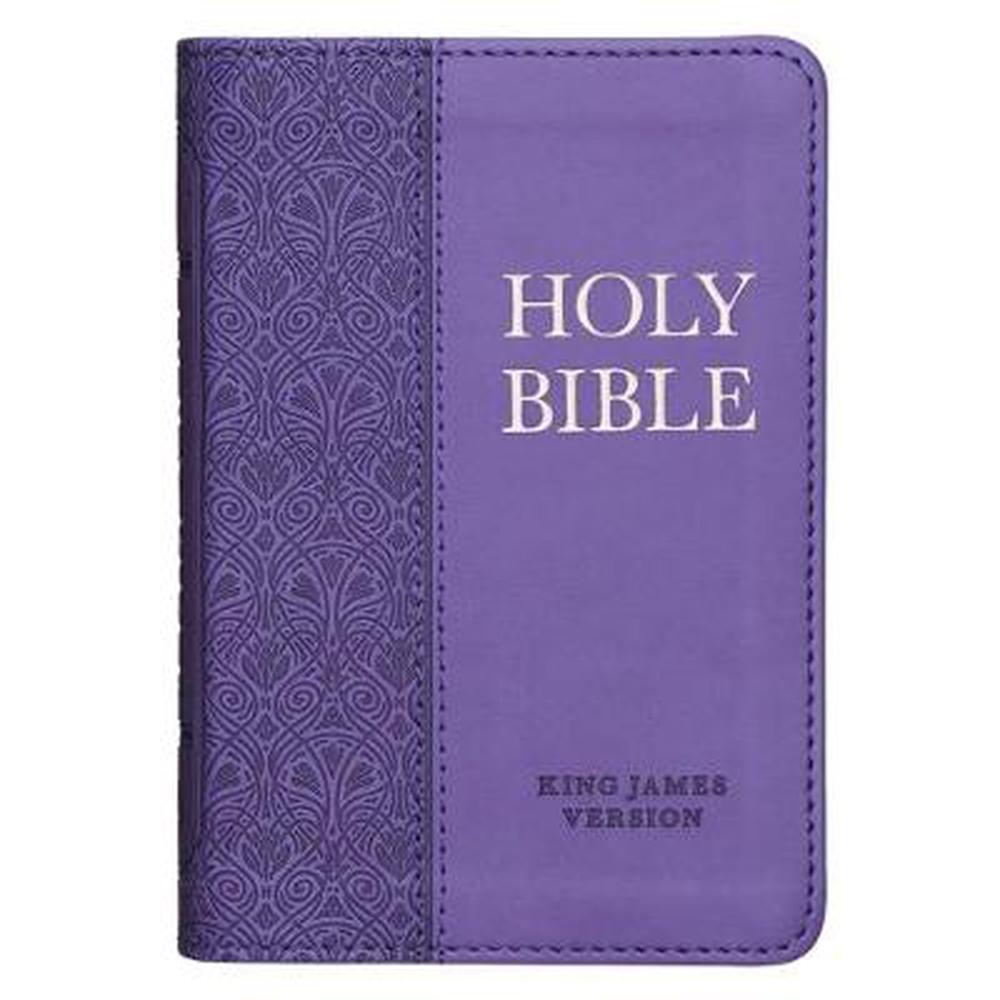 KJV Mini Pocket Bible, Purple - Re-vived
