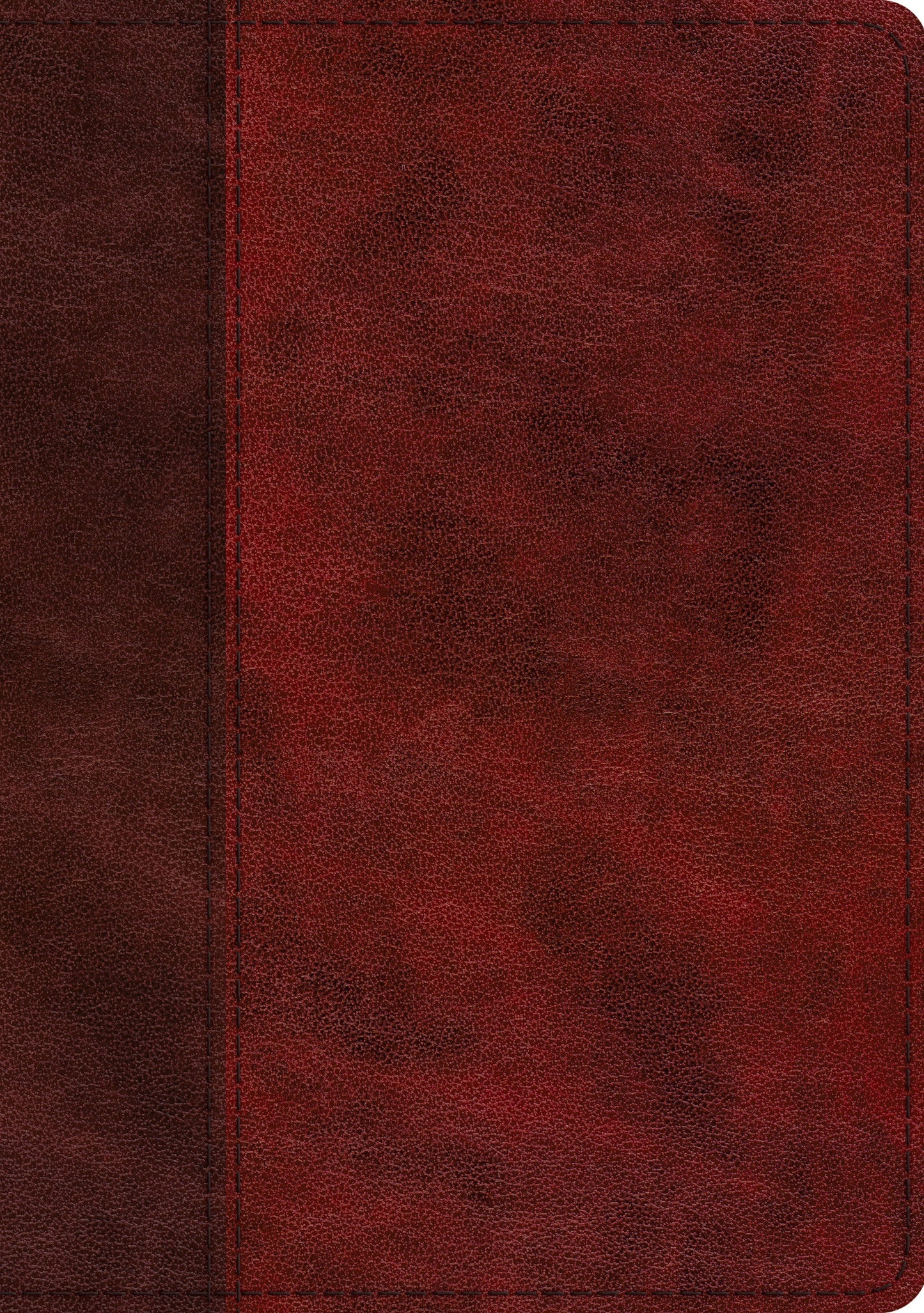 ESV Single Column Journaling Bible, Large Print, Burgundy - Re-vived