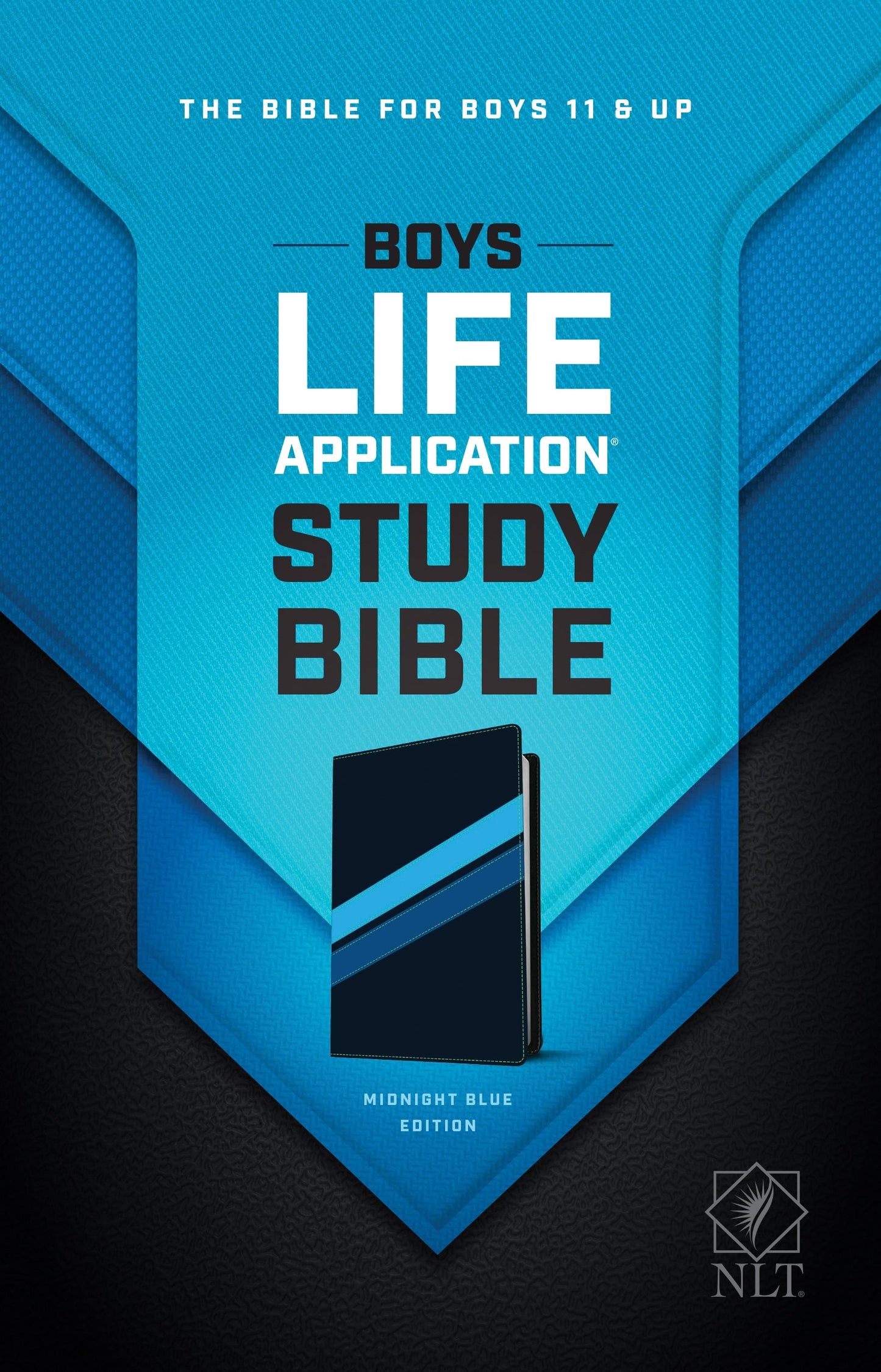 NLT Boys Life Application Study Bible, TuTone - Re-vived