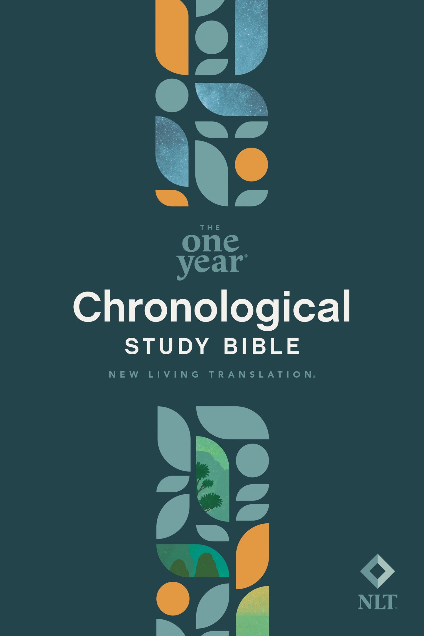 NLT One Year Chronological Study Bible (Hardcover) - Re-vived