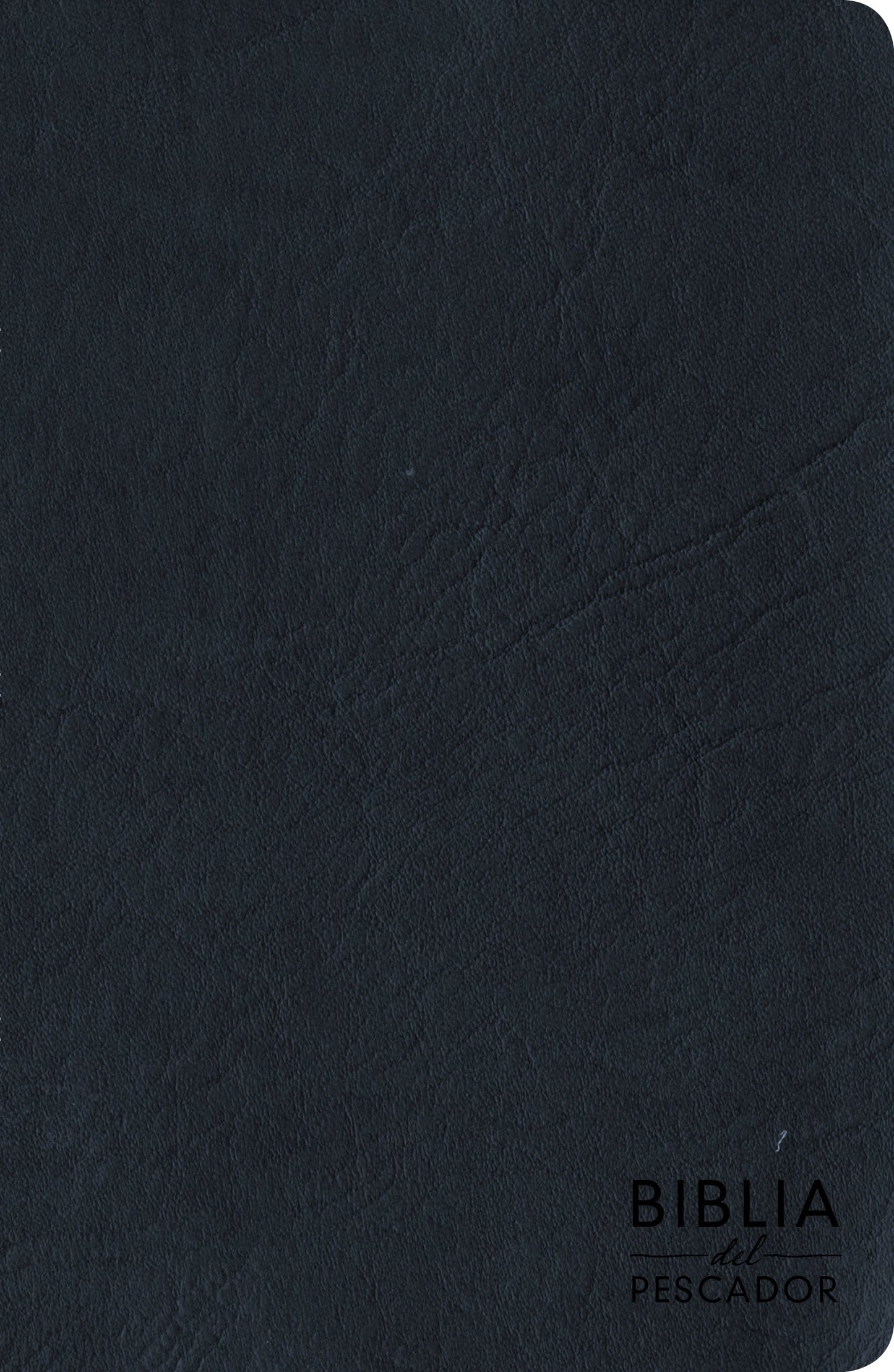 RVR 1960 Biblia del Pescador letra grande, azul símil piel - Re-vived
