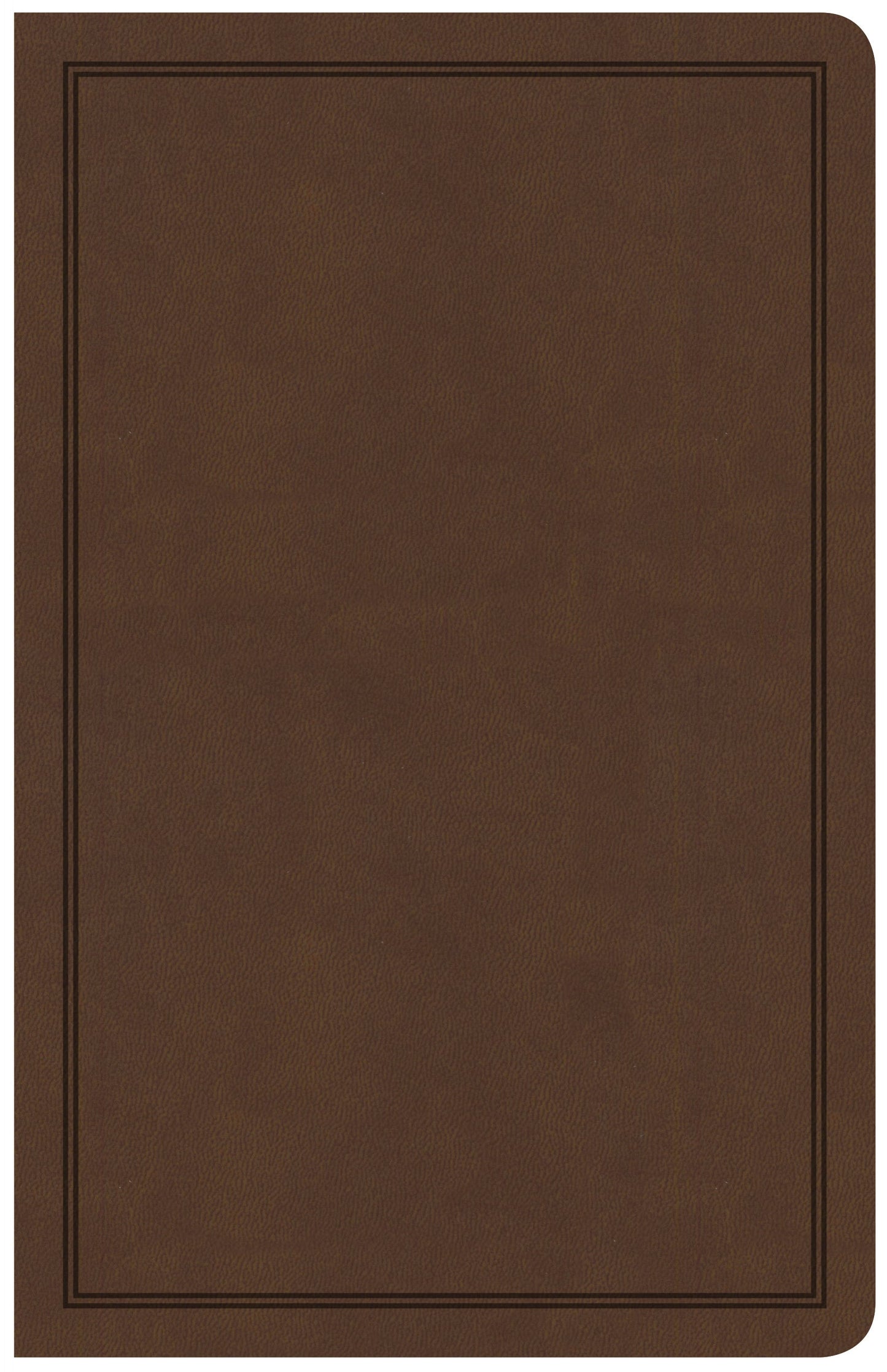 CSB Deluxe Gift Bible, Brown LeatherTouch - Re-vived