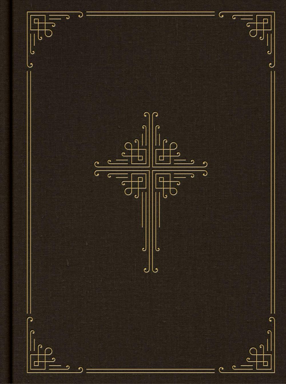 CSB Ancient Faith Study Bible, Brown Hardcover - Re-vived