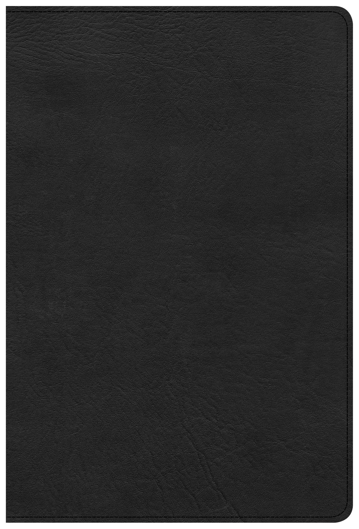 KJV Giant Print Reference Bible, Black LeatherTouch, Indexed - Re-vived