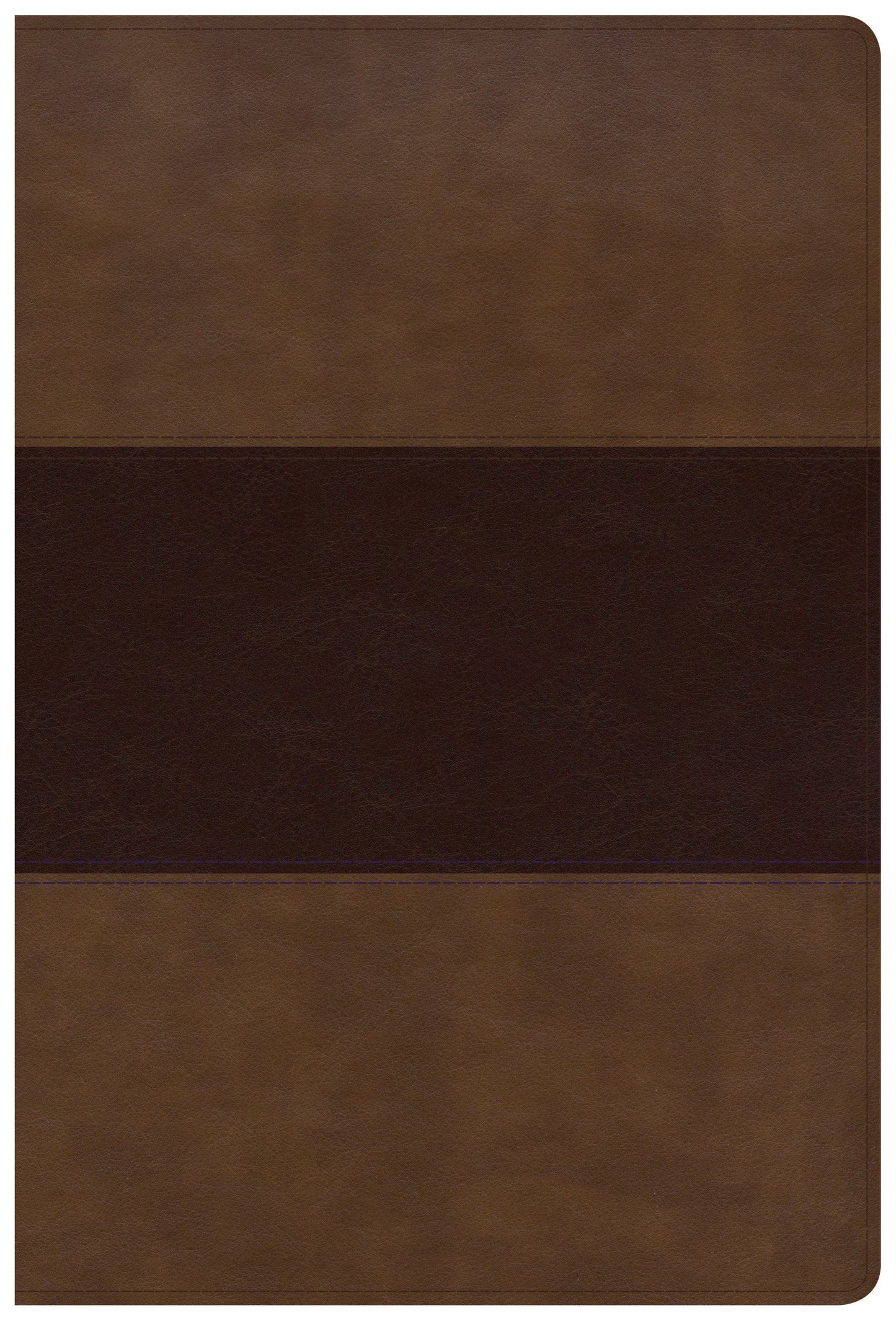 KJV Giant Print Reference Bible, Saddle Brown LeatherTouch - Re-vived