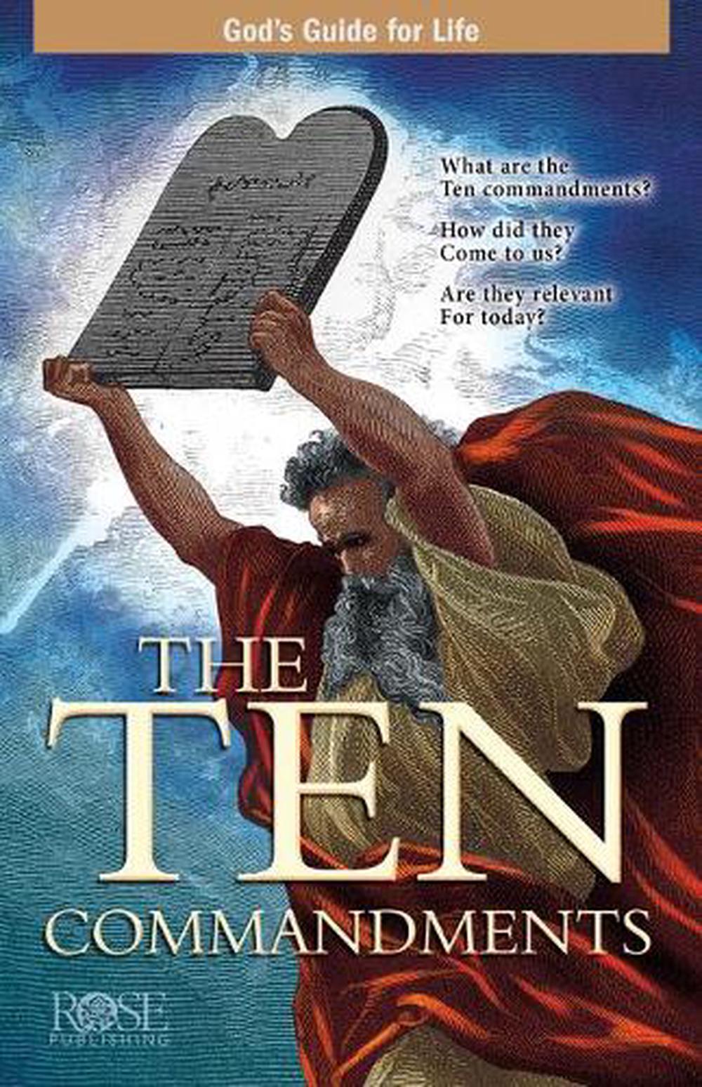 The Ten Commandments (pack of 5) - Re-vived