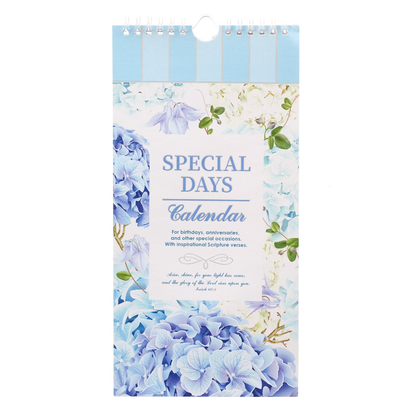 Special Days Calendar Blue - Re-vived