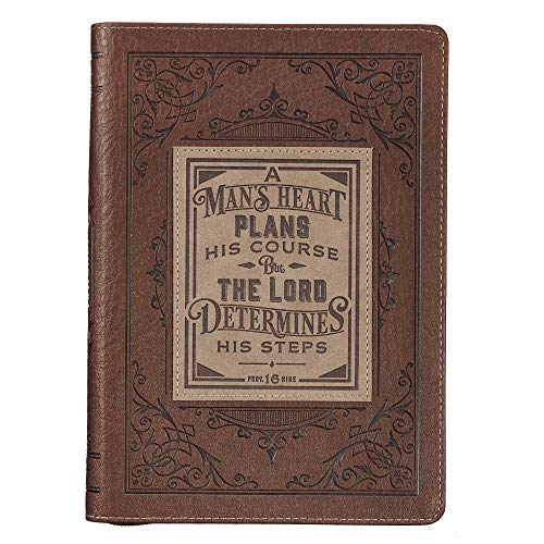 Man's Heart Journal with Zip - Re-vived