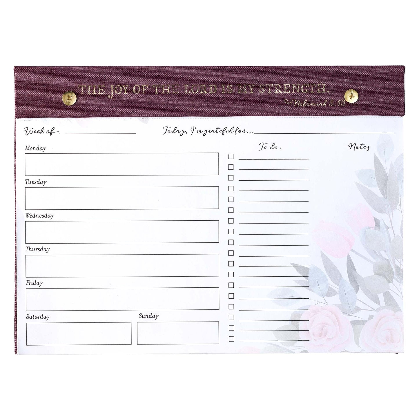 Undated Planner Pad - Re-vived