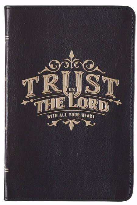 Trust in the Lord Leather Journal - Re-vived