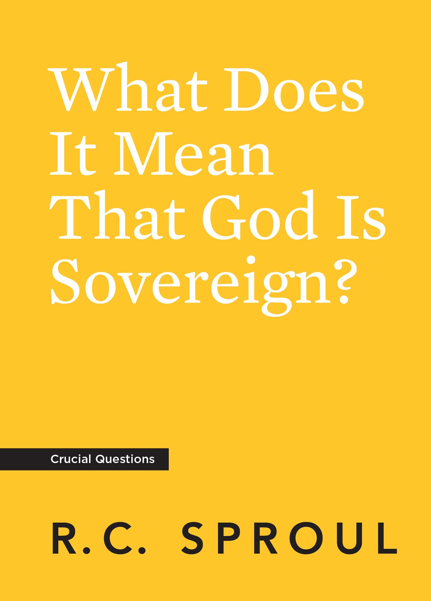 What Does It Mean That God is Sovereign? - Re-vived