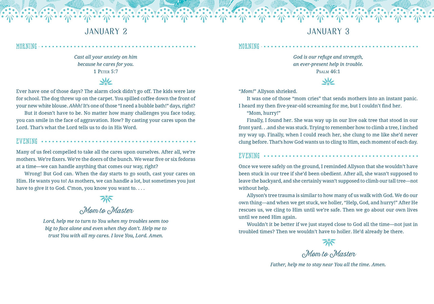 Encouraging Words For Mothers Morning & Evening - Re-vived