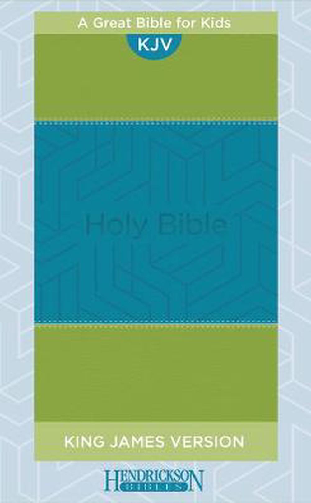 KJV Kids Bible, Blue/Green - Re-vived