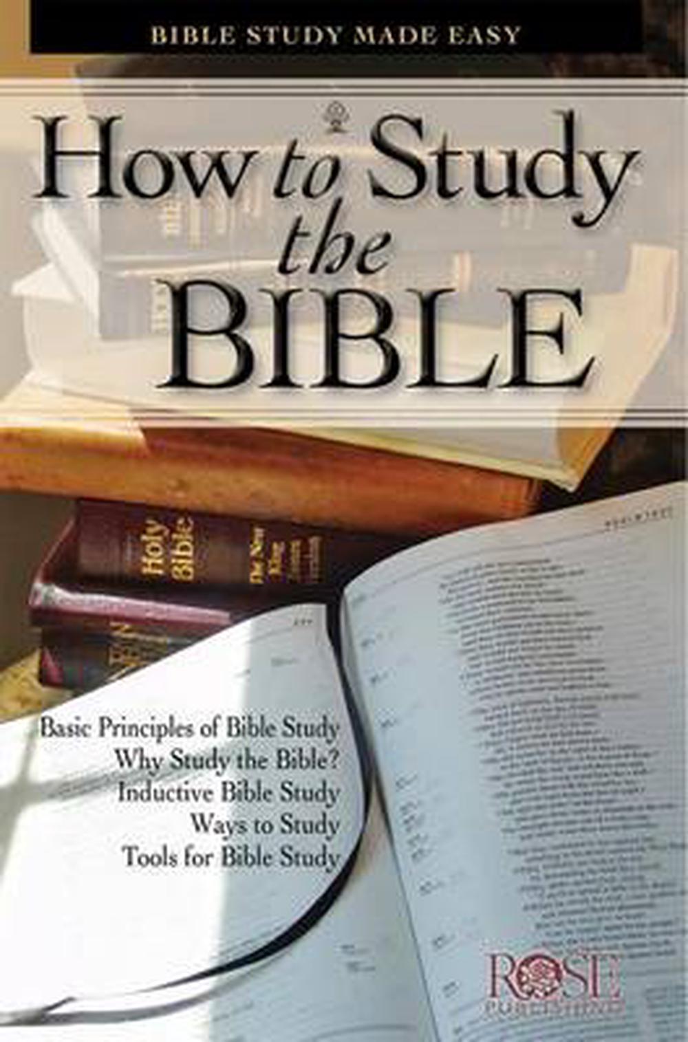 How to Study the Bible (pack of 5) - Re-vived