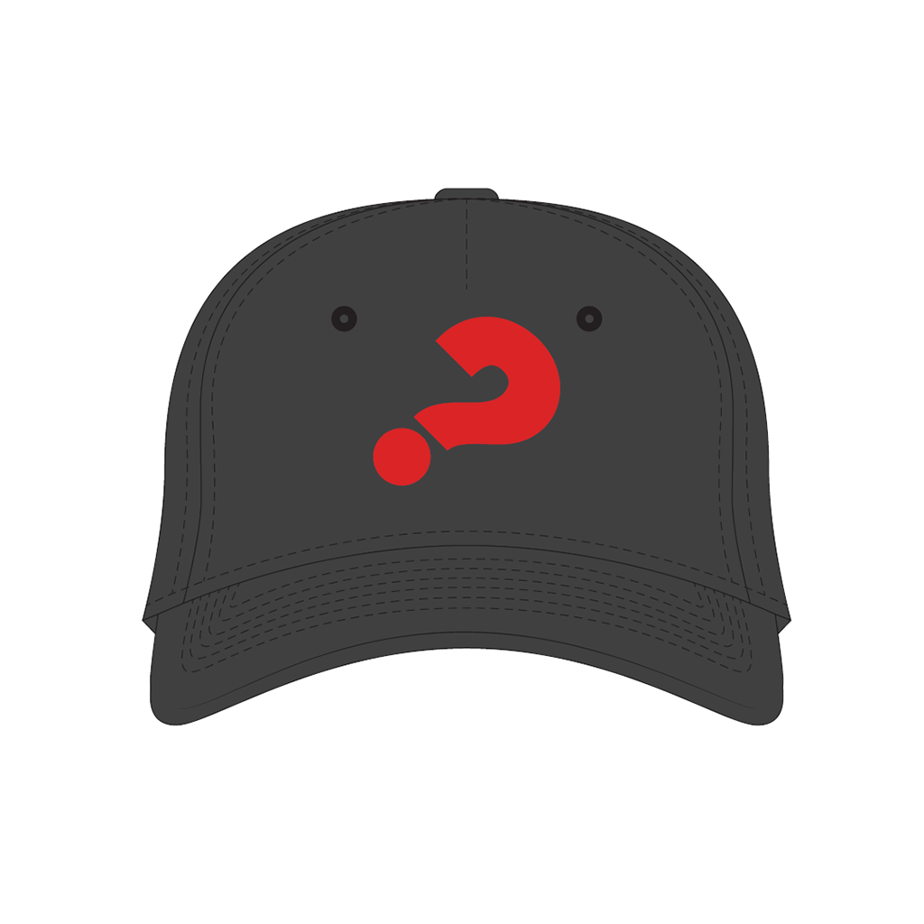 Alpha Cap (Black with red logo)