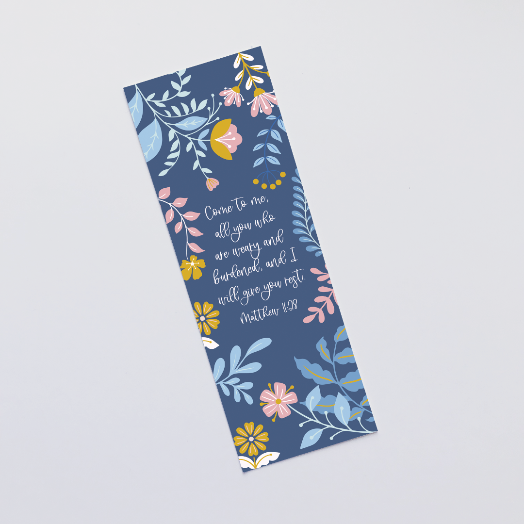 Come to Me (Blooms) Bookmark - Re-vived