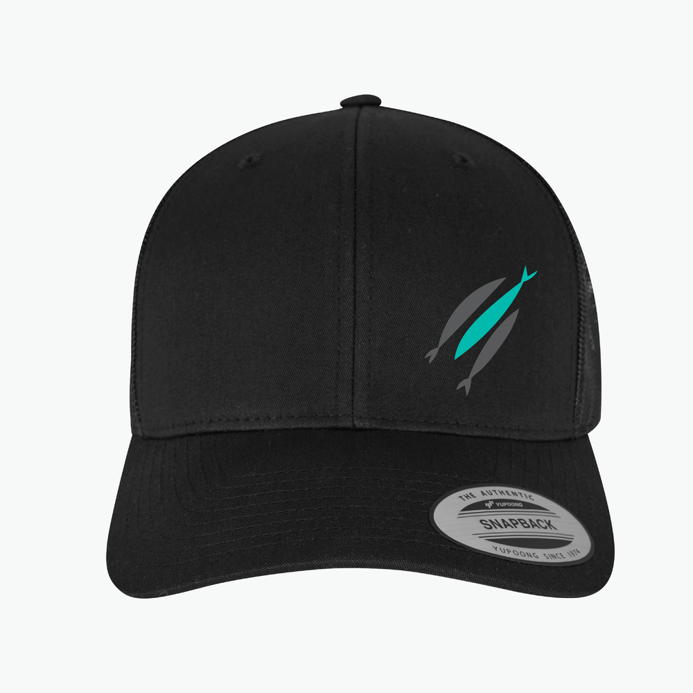 The Chosen - Trucker cap - 3 fish - Black