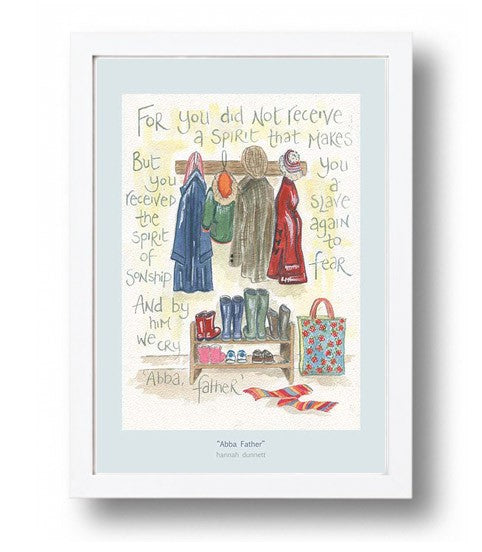 Abba Father - Hannah Dunnett A4 Print