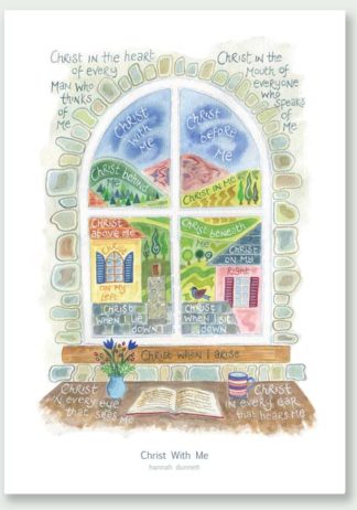 Christ With Me - Hannah Dunnett A3 Print