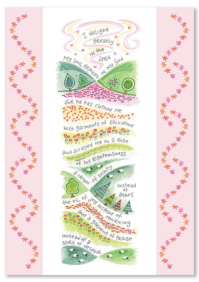 Garment of Praise - Card