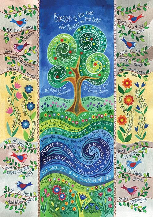 Living Water Hannah Dunnett A3 Print