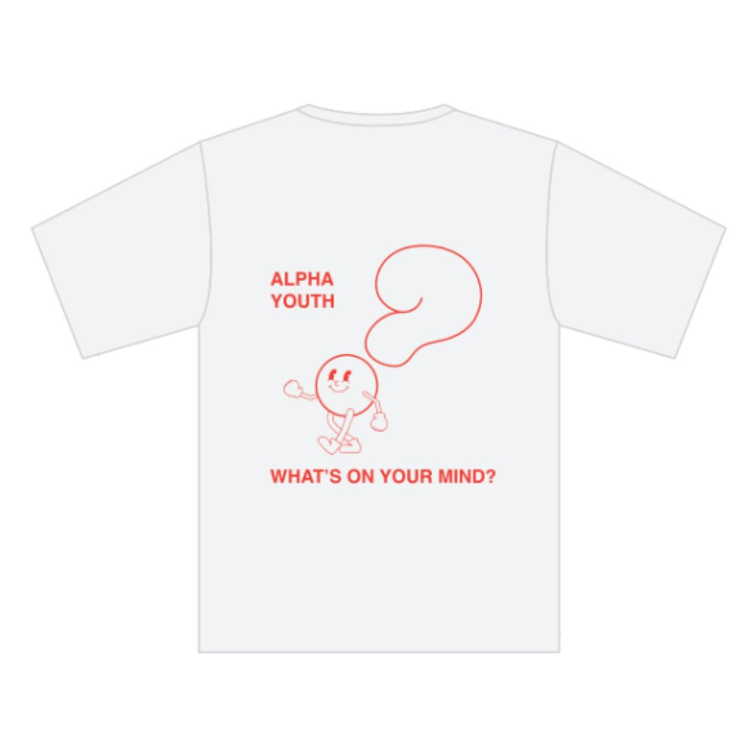 YOUTH ALPHA - T-Shirt - White (Alfie)