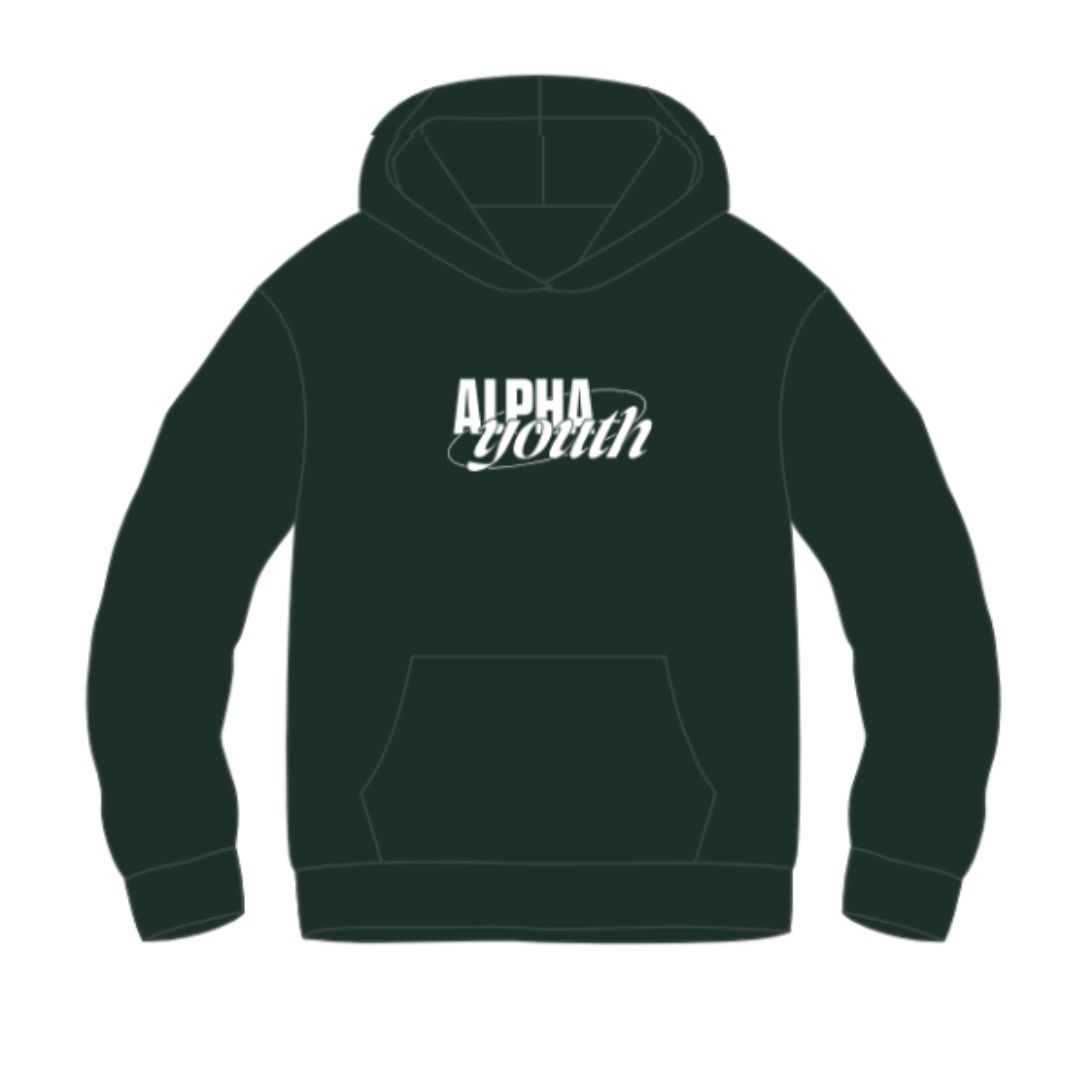 YOUTH ALPHA - Hoodie - Varsity Green (Alpha Youth)