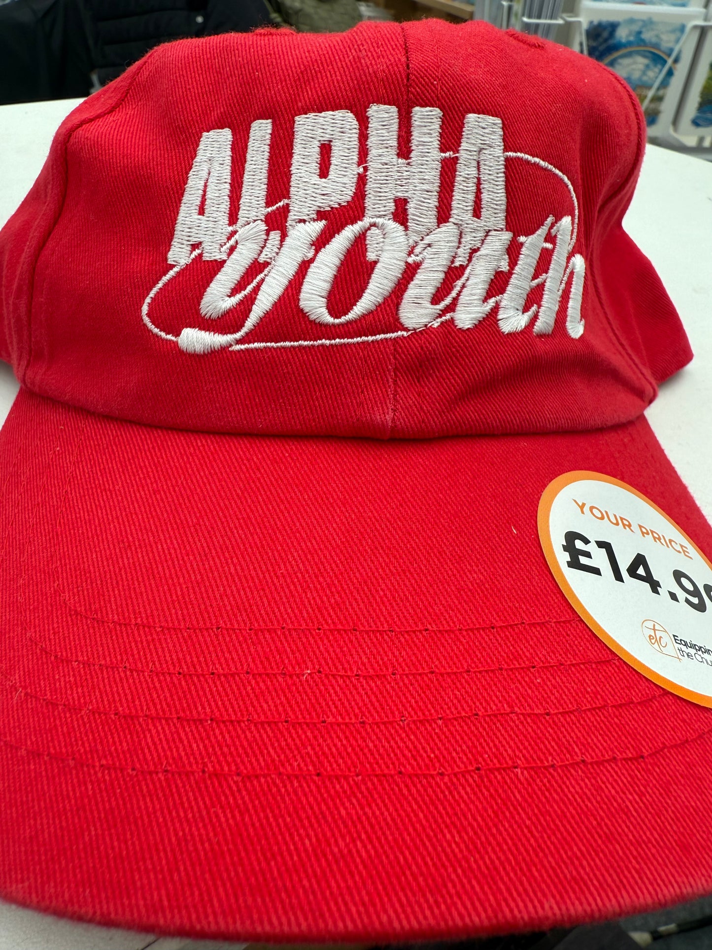 YOUTH ALPHA - Cap - Red