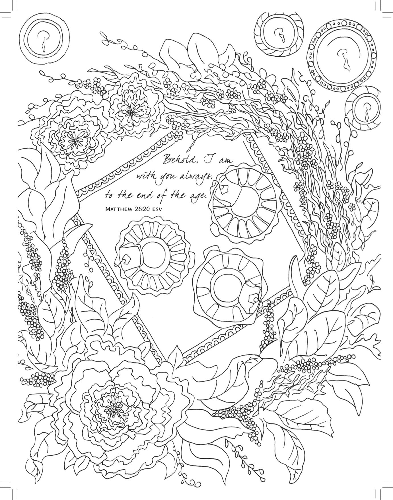 Tea For Two Adult Colouring Book - Re-vived