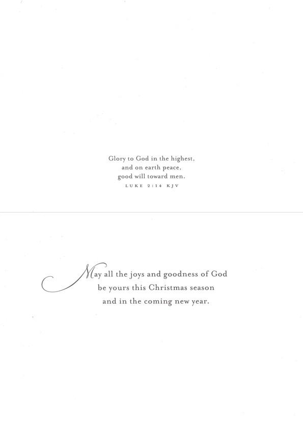 Christmas Blessings Boxed Cards (Box of 18)
