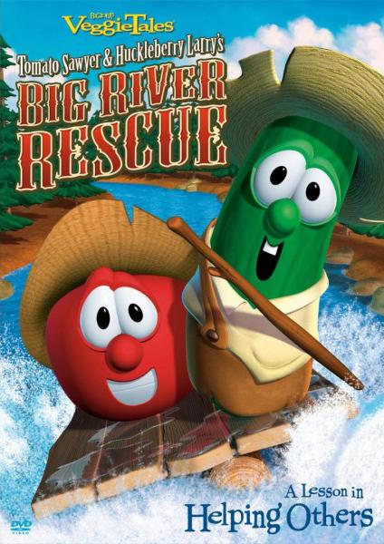 VeggieTales: Tomato Sawyer & Huckleberry Larry: Big River Rescue DVD