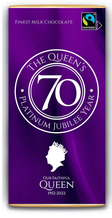 Platinum Jubilee Fairtrade Chocolate Bar