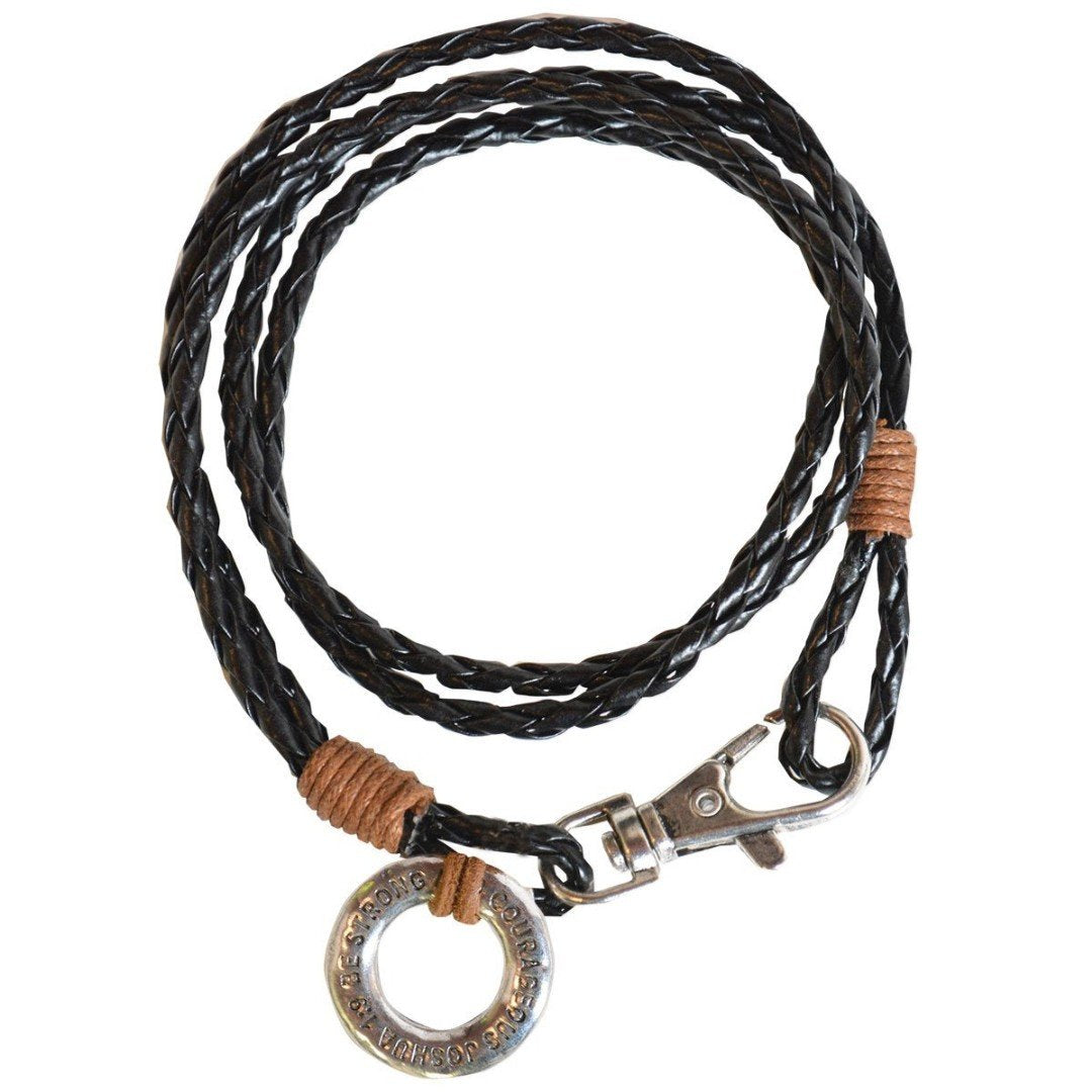 Faith Gear Be Strong And Courageous Men's Bracelet