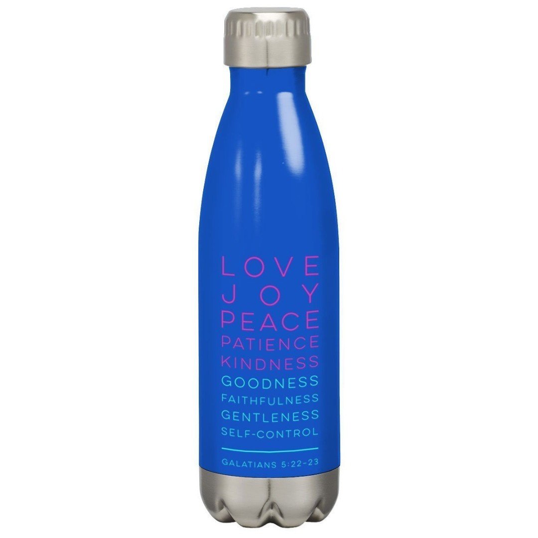 Fruits of the Spirit Stainless Steel Water Bottle