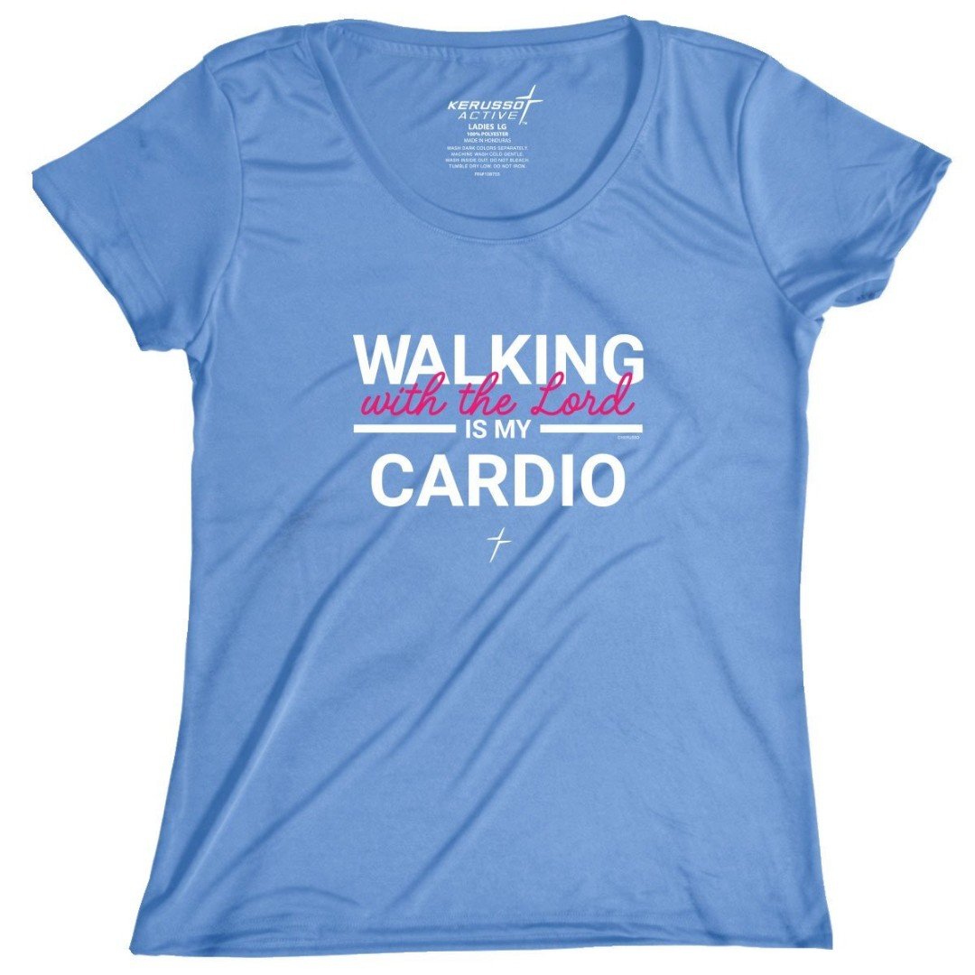 Cardio Womens Active T-Shirt, 2XLarge