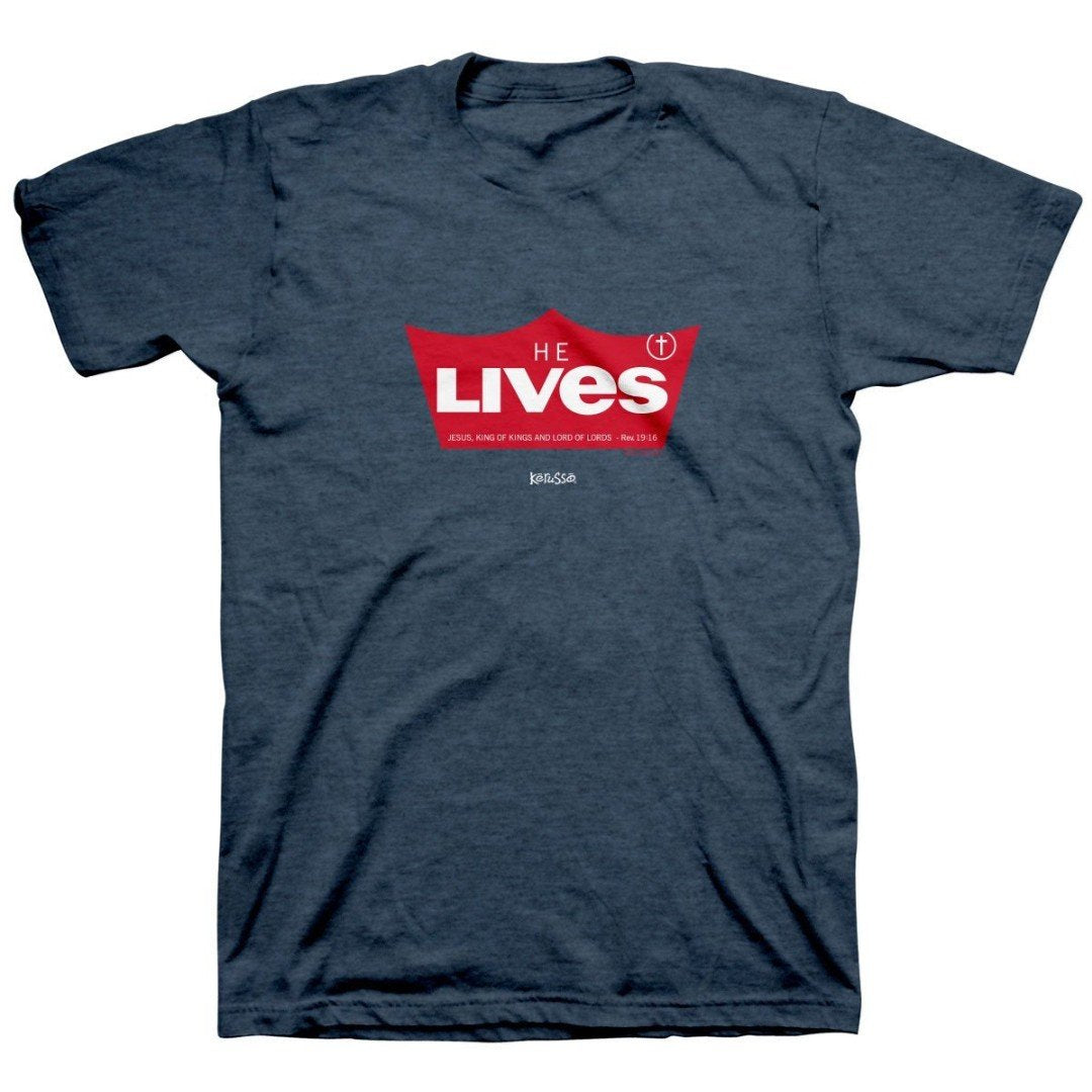 He Lives T-Shirt, Medium