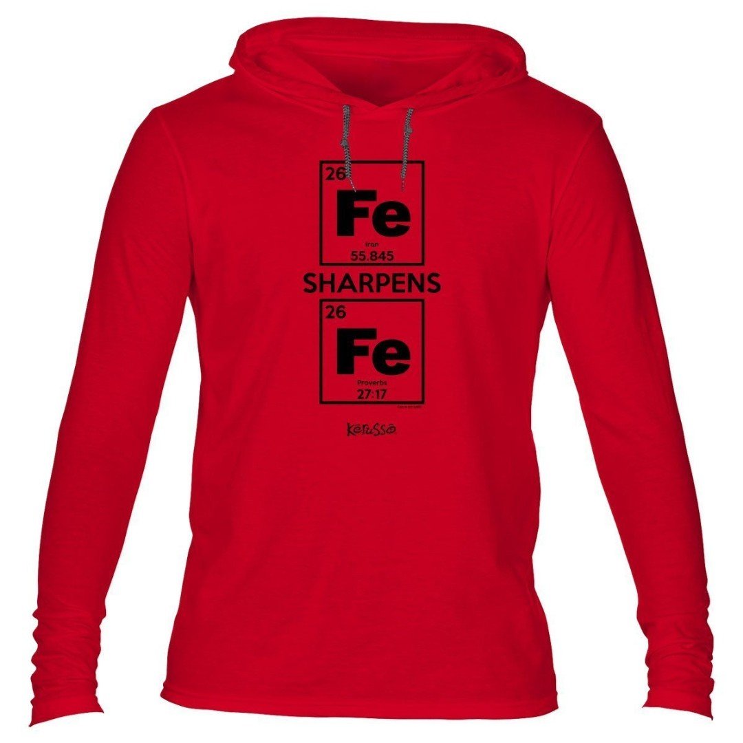 Iron Sharpens Iron Hooded T-Shirt, Small