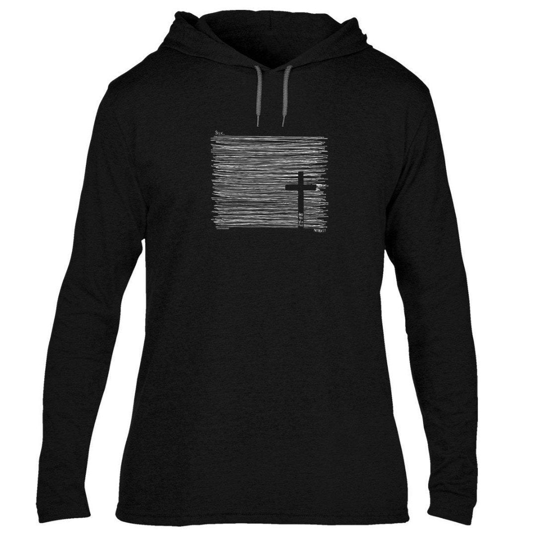 Seek Hooded T-Shirt, XLarge