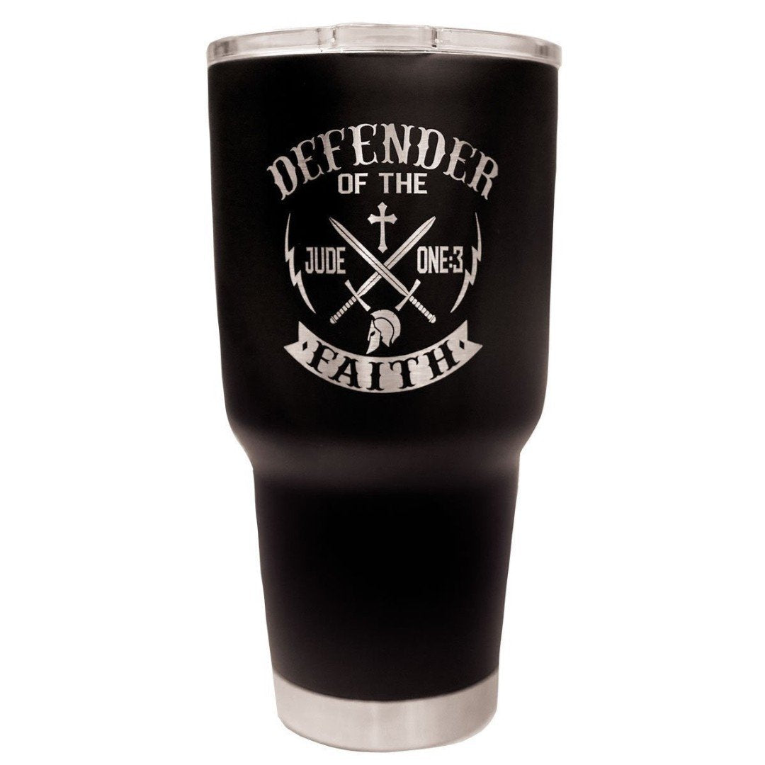 Defender of the Faith Stainless Steel Tumbler