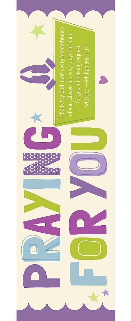 Praying For You Bookmark (Pack of 25)