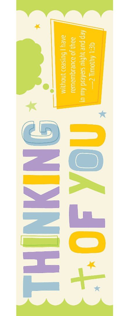 Thinking Of You Bookmark (Pack of 25)
