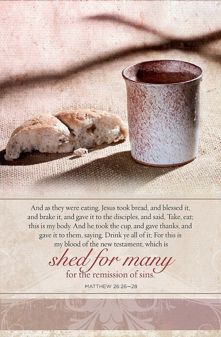 As They Were Eating Bulletin (Pack of 100)