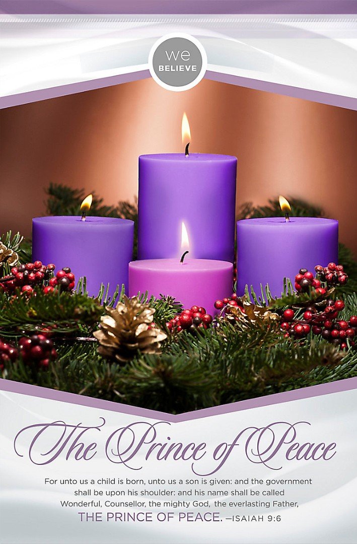Prince Of Peace Bulletin (Pack of 100)