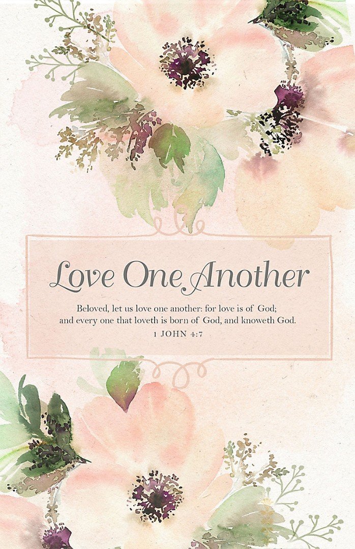 Beloved Let Us Love One Another Bulletin (Pack of 100)
