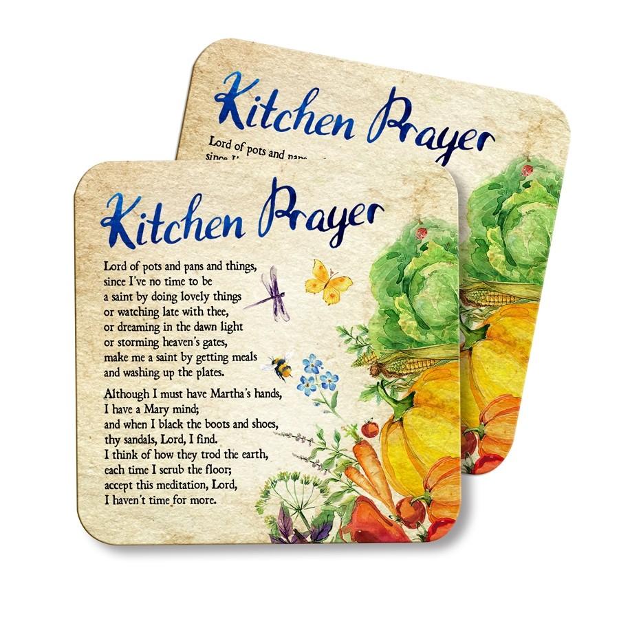 Kitchen Prayer Coaster