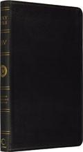ESV Gift Edition Thinline Black Leather Bible - N/A - Re-vived.com