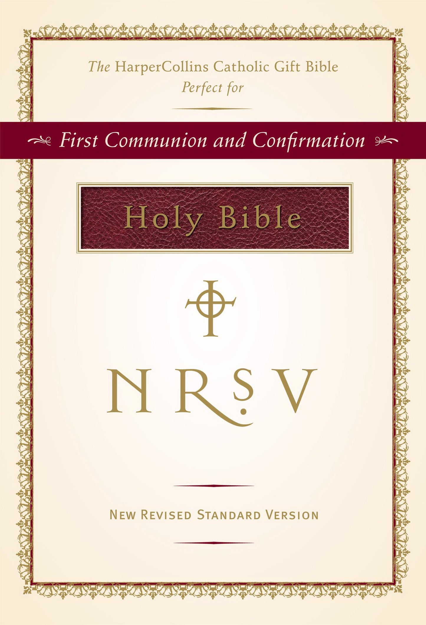 NRSV Catholic Gift Bible, Burgundy