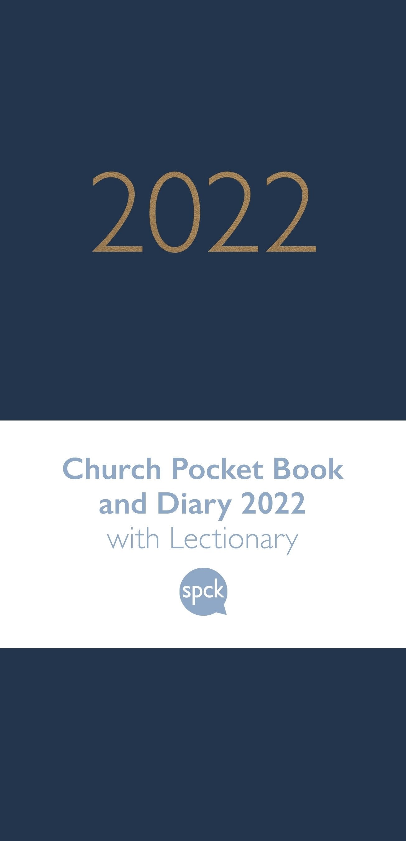 Church Pocket Book and Diary 2022, Midnight Blue
