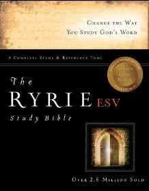The Ryrie ESV Study Bible Hardback Red Letter Indexed (Ryrie Study Bible ESV Version)